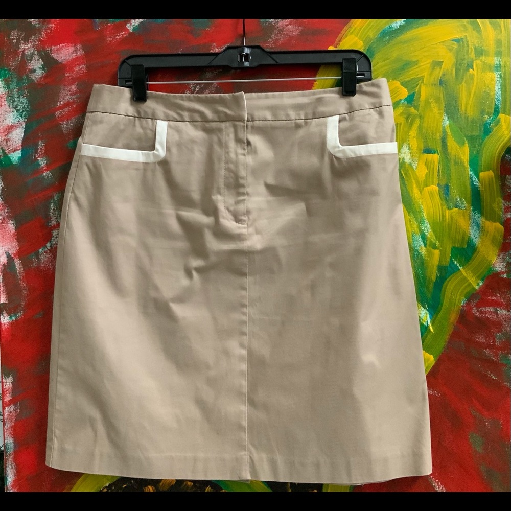 Talbots Khaki Color Skirt